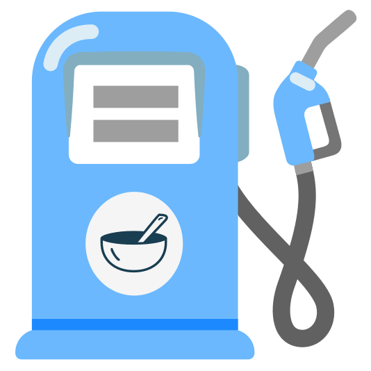 fuelpump bowl with spoon