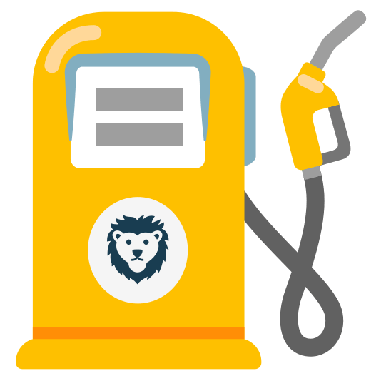 fuelpump lion face