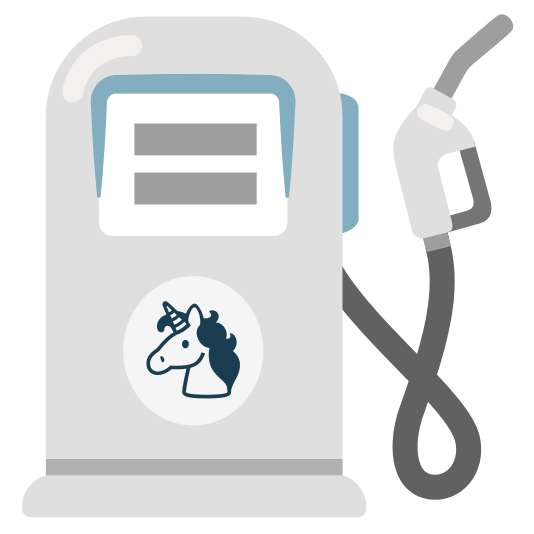 fuelpump unicorn face