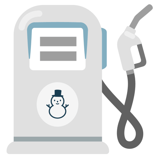 fuelpump snowman without snow