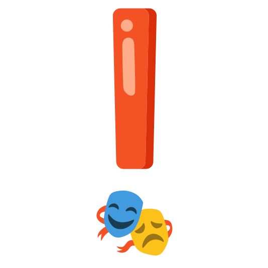 exclamation performing arts