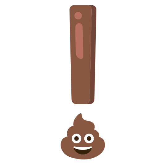 exclamation hankey