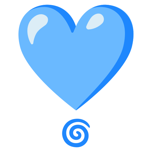 heavy heart exclamation mark ornament cyclone