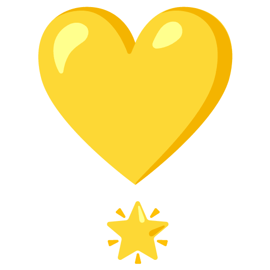 heavy heart exclamation mark ornament star2