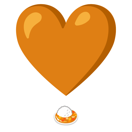 heavy heart exclamation mark ornament curry