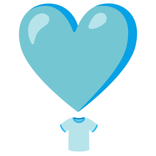 heavy heart exclamation mark ornament shirt