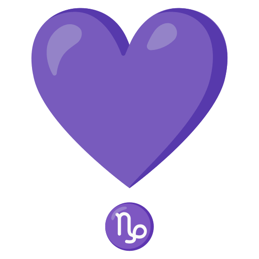 heavy heart exclamation mark ornament capricorn