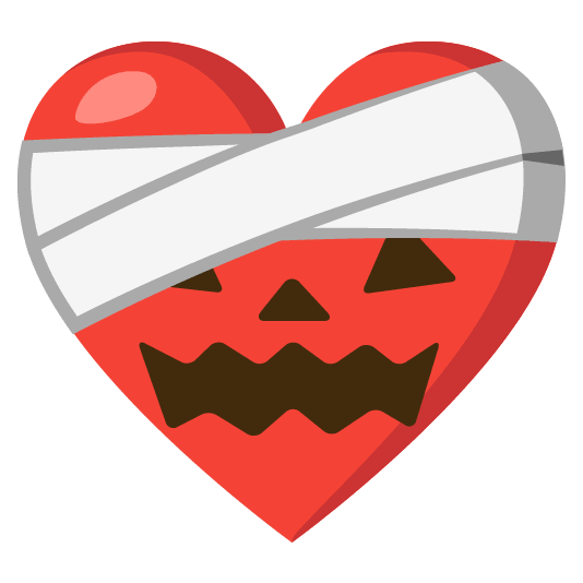 mending heart jack o lantern