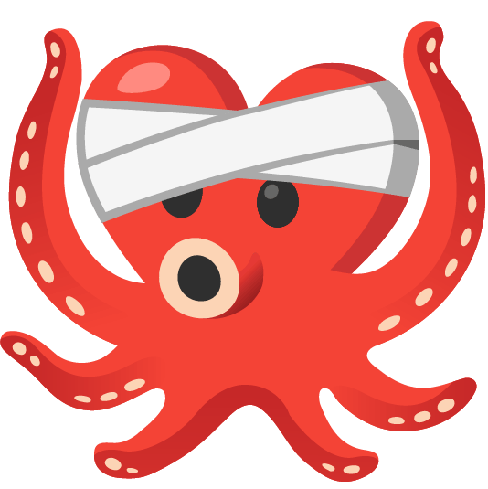 mending heart octopus