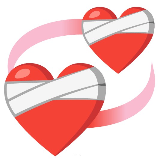 mending heart broken heart