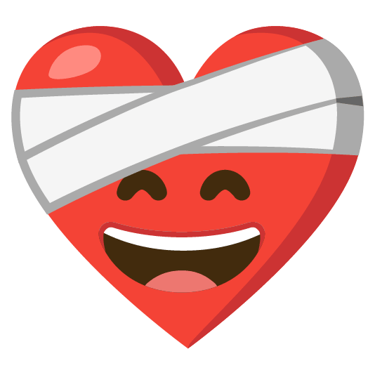 mending heart smile