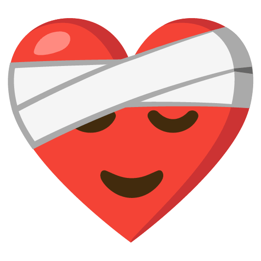 mending heart relieved