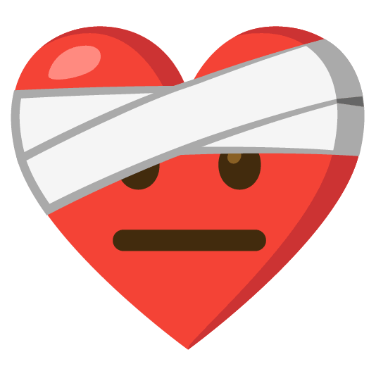 mending heart neutral face