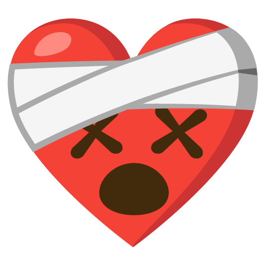 mending heart dizzy face