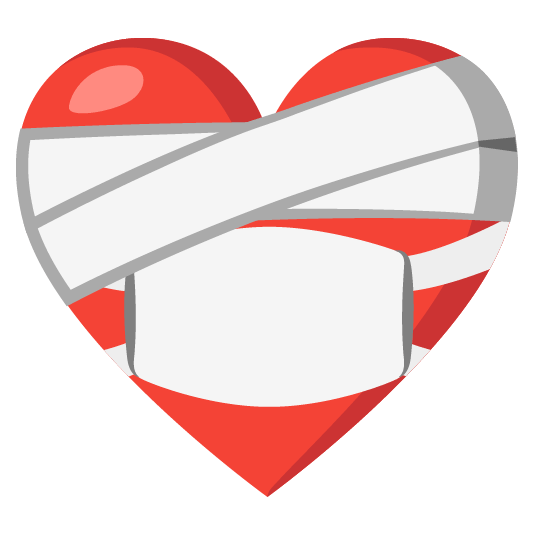 mending heart mask