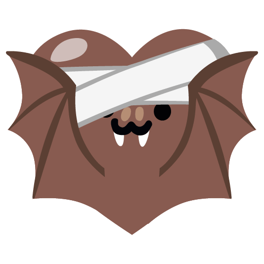 mending heart bat