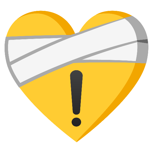 mending heart warning