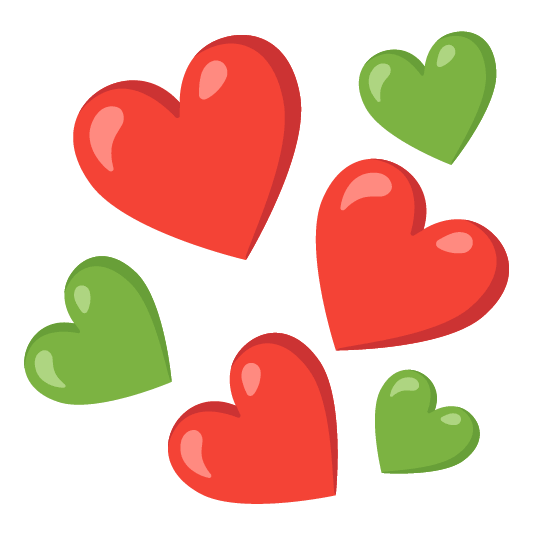 heart green heart