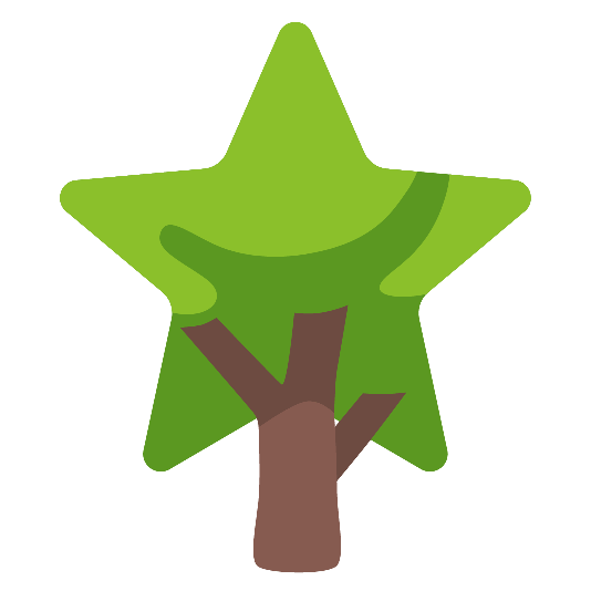 star deciduous tree
