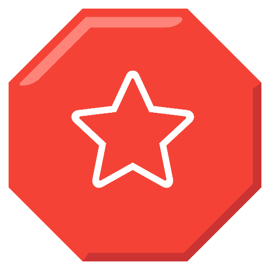 star octagonal sign