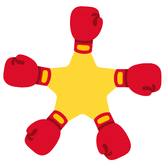 star boxing glove