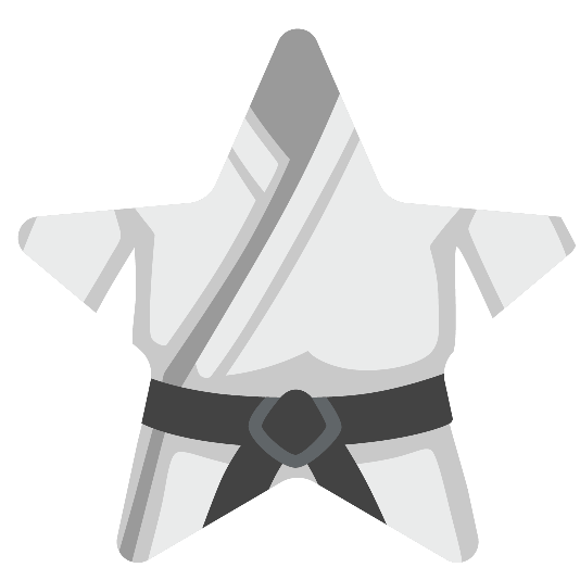star martial arts uniform