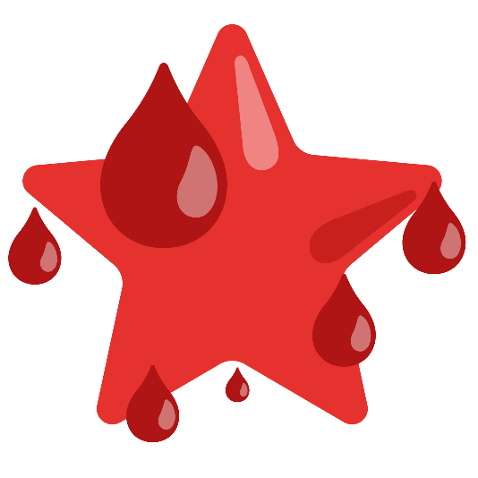 star drop of blood